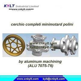Ruote di Mini Motorcycle &amp; hub lavoranti di alluminio (polini di minimotard di completi di cerchio) fornitore