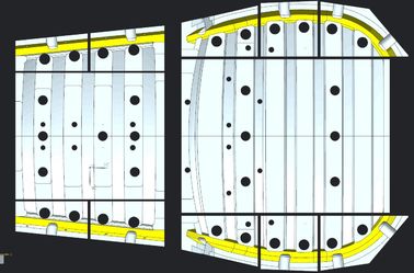 I LAVORI FORZATI HANNO ANODIZZATO IL CNC DI ALLUMINIO CHE LAVORA CONTROLLANDO LO STRUMENTO PER LA SALDATURA DELLE PARTI DELLA SEDIA DI SPIAGGIA fornitore