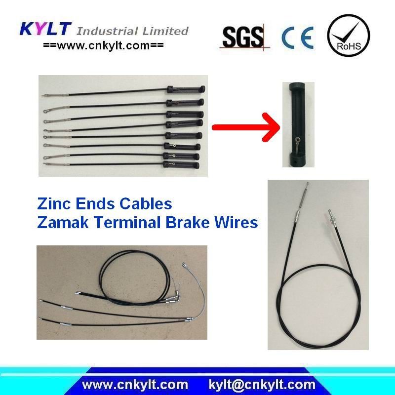 Filo terminale per iniezione Zn/Zinco/Zamak per cavo moto/automotive/bici fornitore