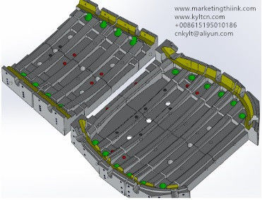 I LAVORI FORZATI HANNO ANODIZZATO IL CNC DI ALLUMINIO CHE LAVORA CONTROLLANDO LO STRUMENTO PER LA SALDATURA DELLE PARTI DELLA SEDIA DI SPIAGGIA fornitore